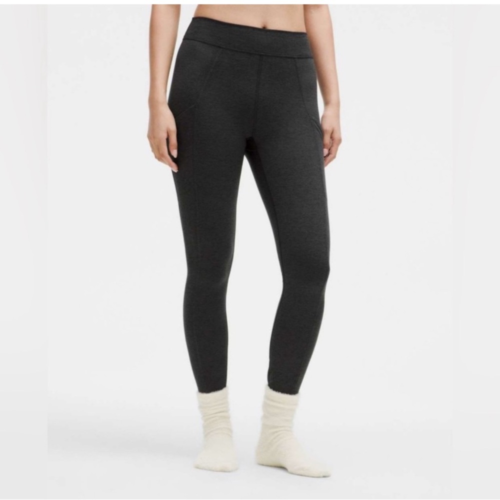 Lululemon Soft Sueded High Rise Tight 25” in Black - New Style - Released 12/24